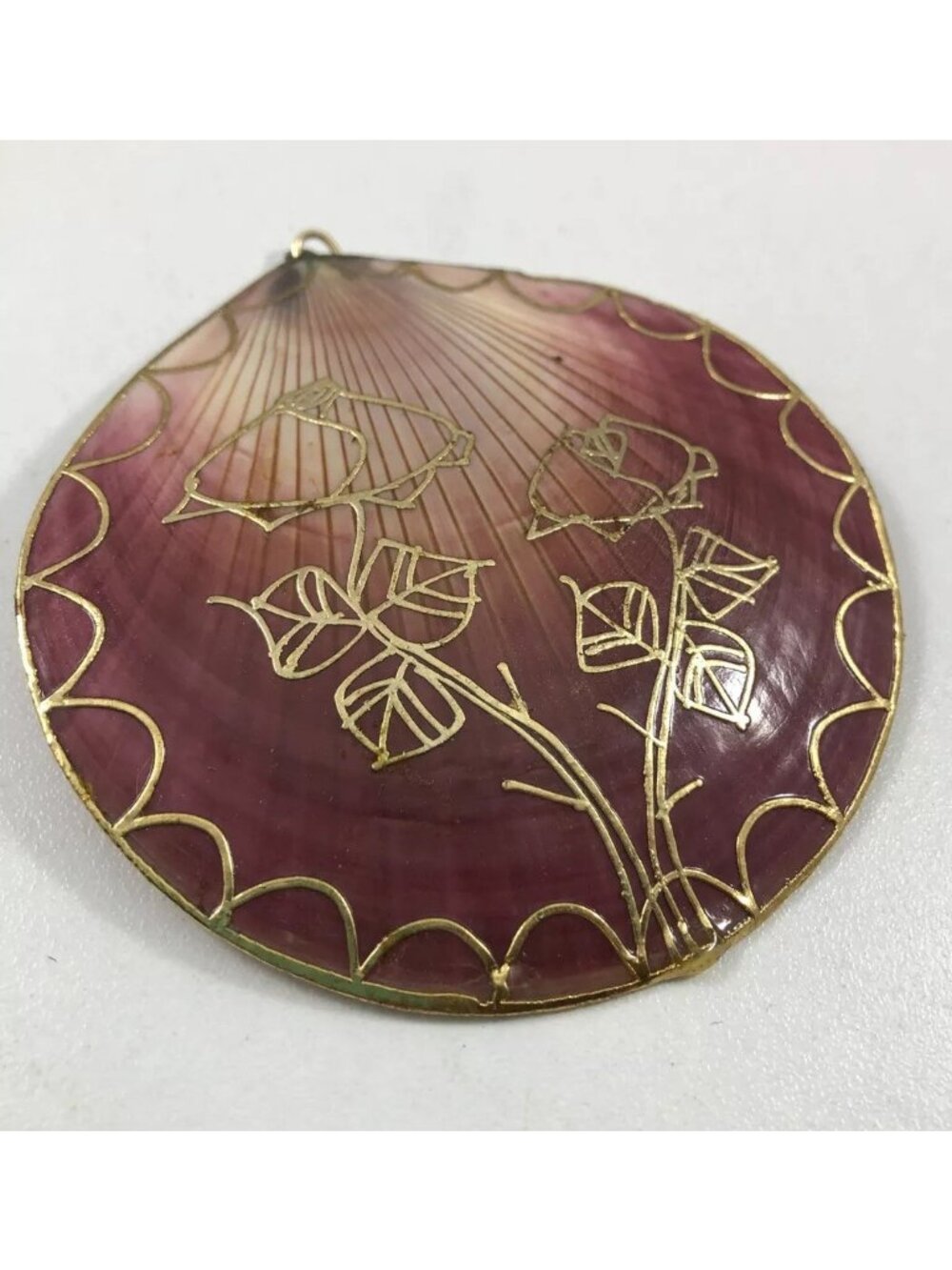 Ocean Sea Fan Shell Nautical Fashion Pendant Necklace